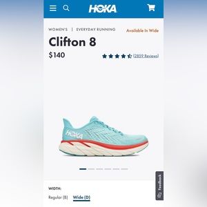 HOKA CLIFTON 8 women's shoe size 9 good conditions, I accept offers